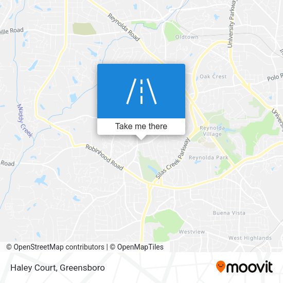 Mapa de Haley Court