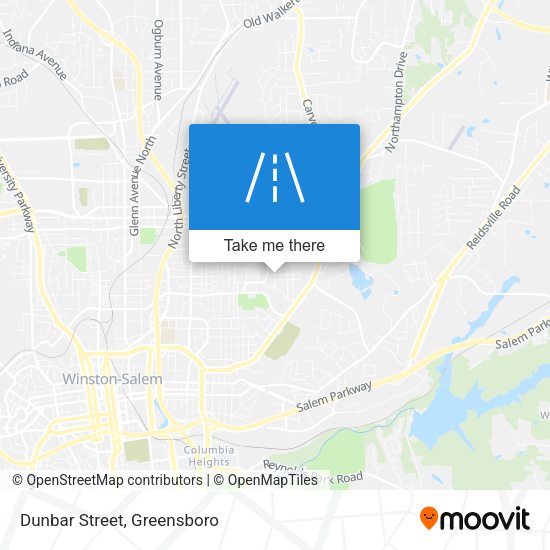 Mapa de Dunbar Street