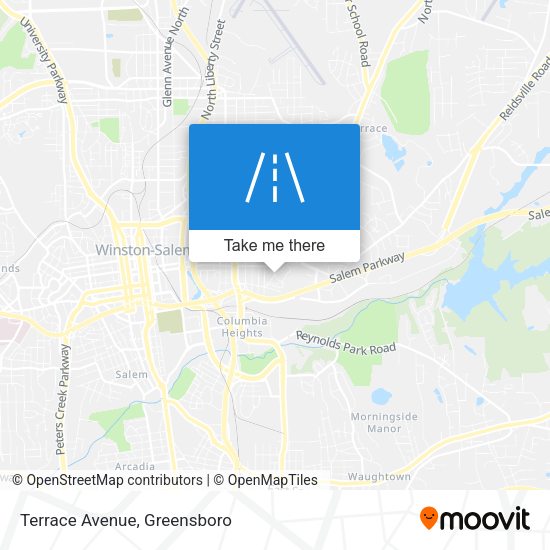 Mapa de Terrace Avenue