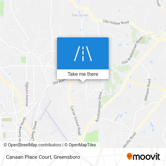 Canaan Place Court map