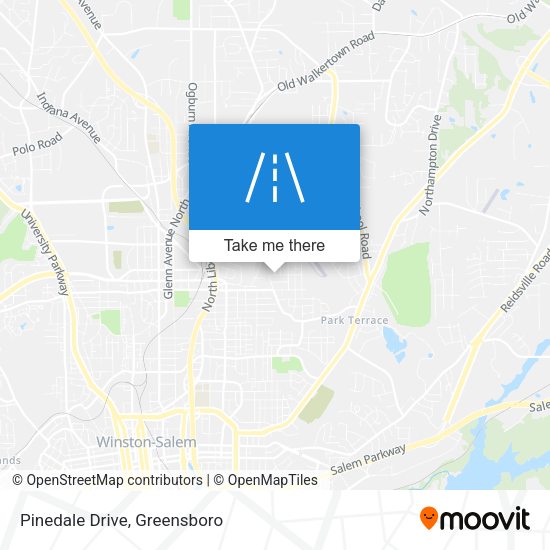 Mapa de Pinedale Drive