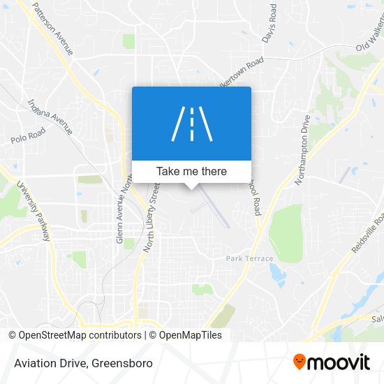 Mapa de Aviation Drive
