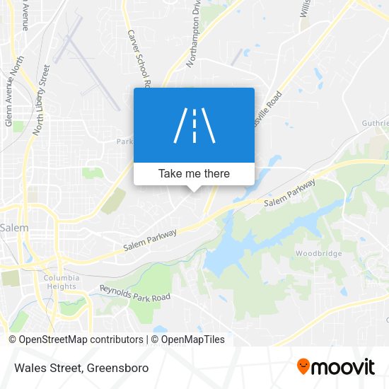 Mapa de Wales Street