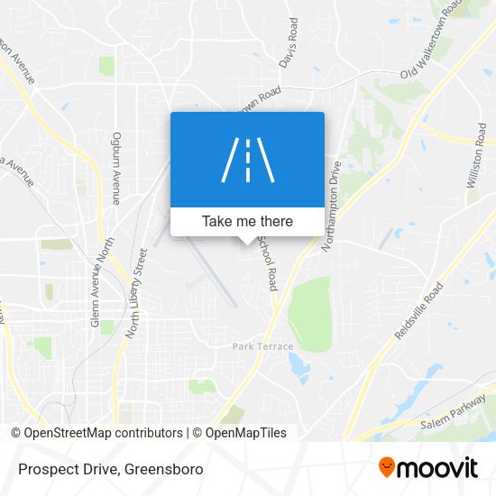 Mapa de Prospect Drive