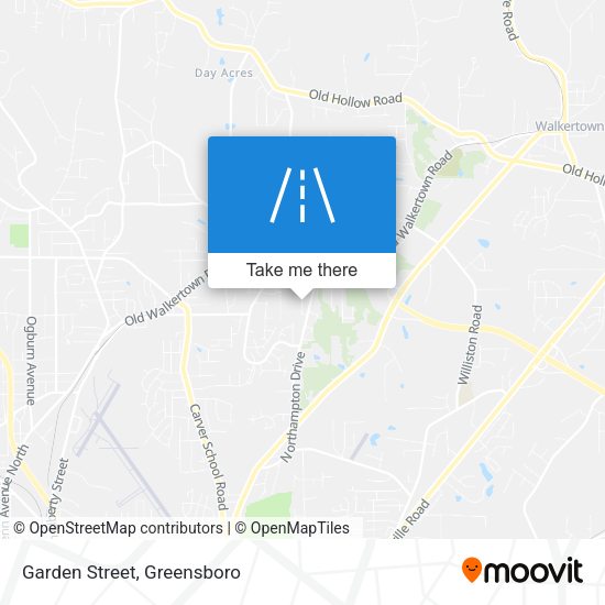 Mapa de Garden Street