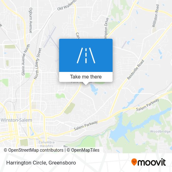 Mapa de Harrington Circle