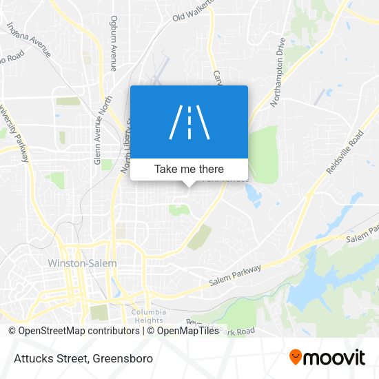 Mapa de Attucks Street