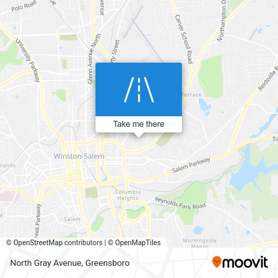 Mapa de North Gray Avenue