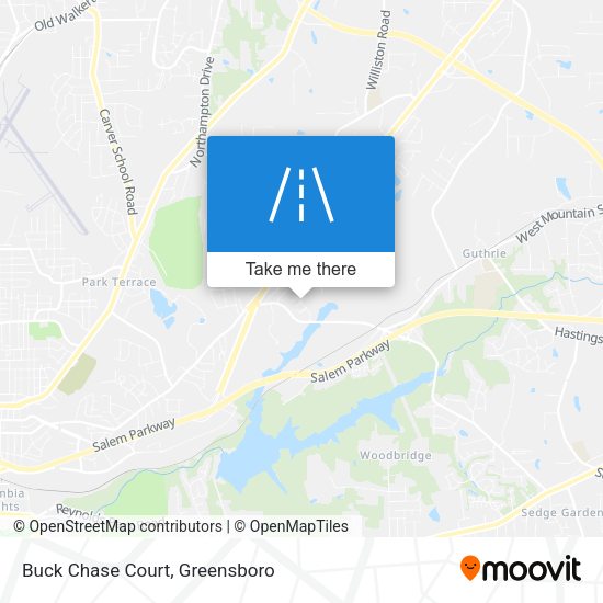 Buck Chase Court map