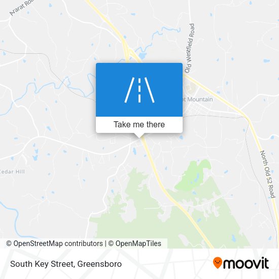 South Key Street map
