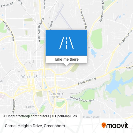 Camel Heights Drive map