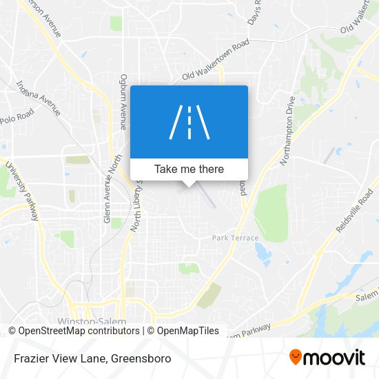 Mapa de Frazier View Lane