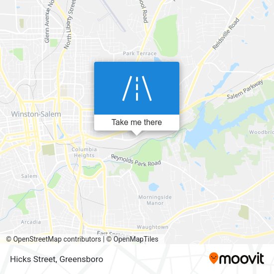 Mapa de Hicks Street