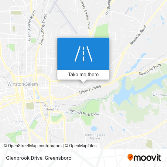 Mapa de Glenbrook Drive