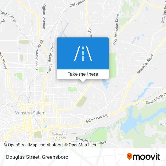 Douglas Street map