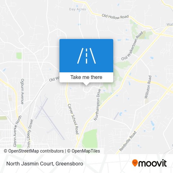 Mapa de North Jasmin Court