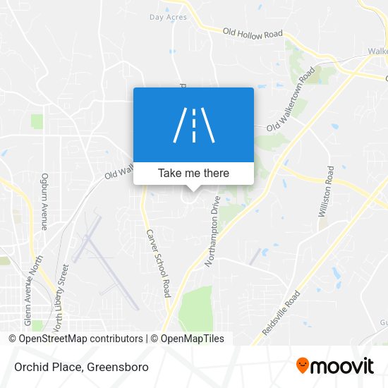 Orchid Place map