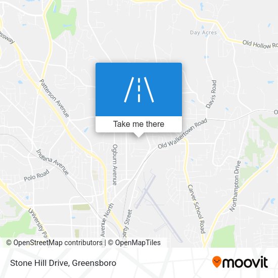 Stone Hill Drive map