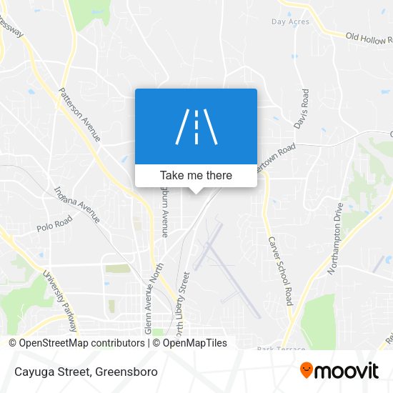 Mapa de Cayuga Street