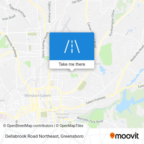 Mapa de Dellabrook Road Northeast
