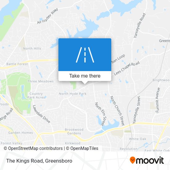 Mapa de The Kings Road