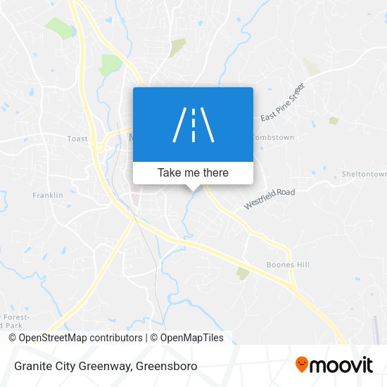 Granite City Greenway map