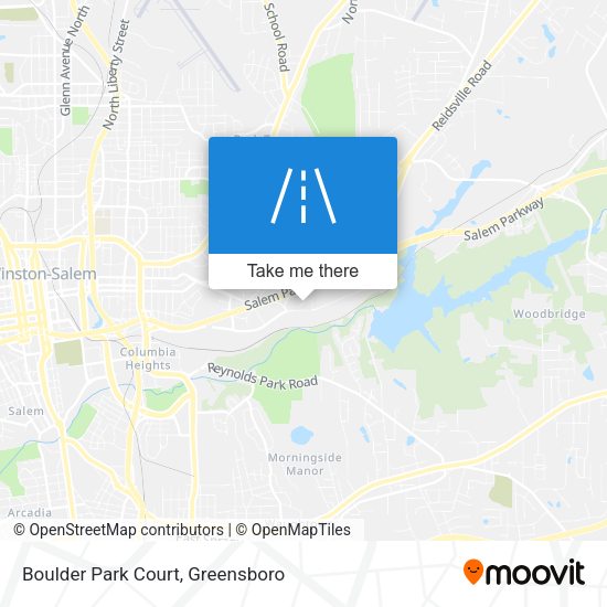 Mapa de Boulder Park Court