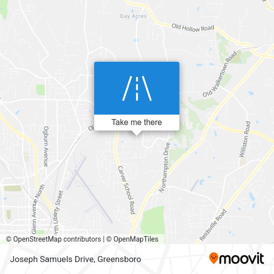 Joseph Samuels Drive map