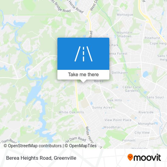 Mapa de Berea Heights Road