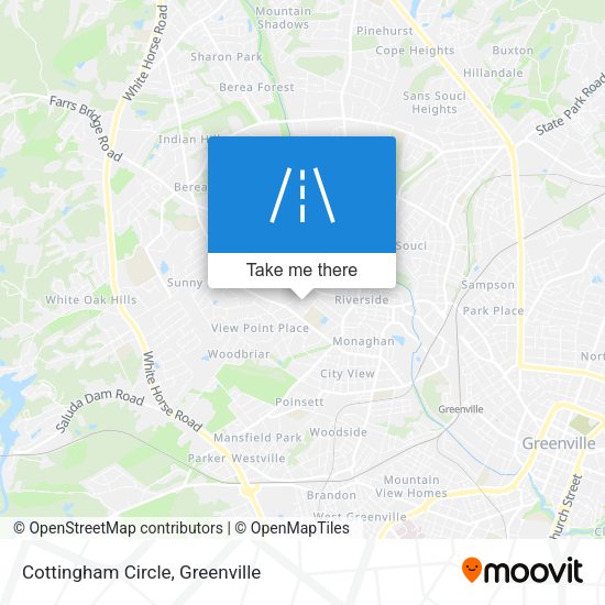 Mapa de Cottingham Circle