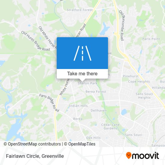 Fairlawn Circle map