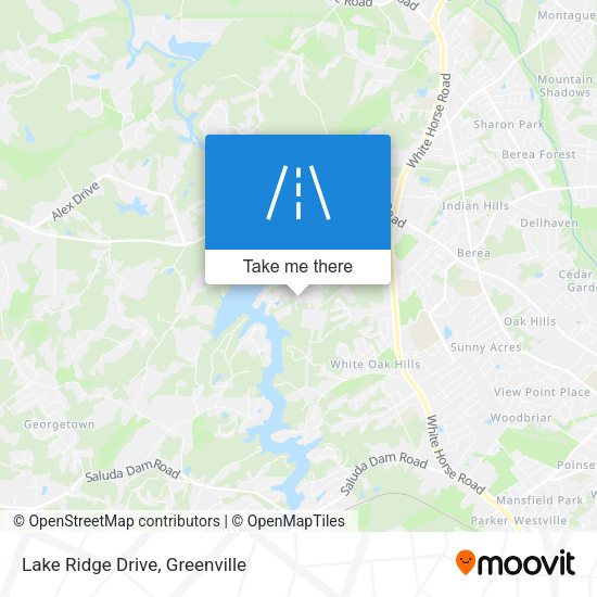 Mapa de Lake Ridge Drive