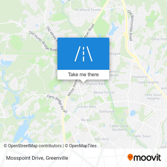 Mosspoint Drive map