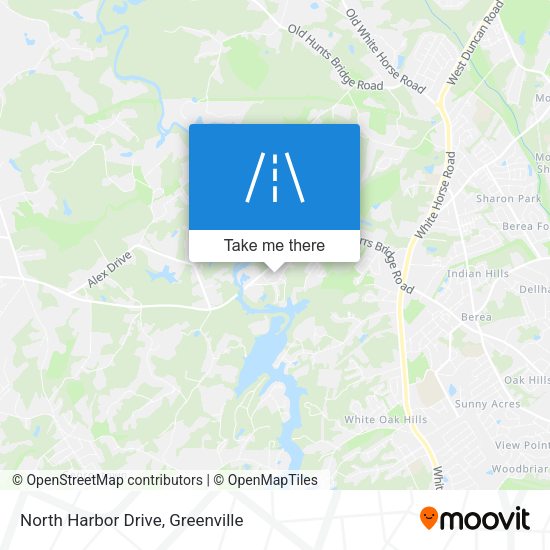 North Harbor Drive map