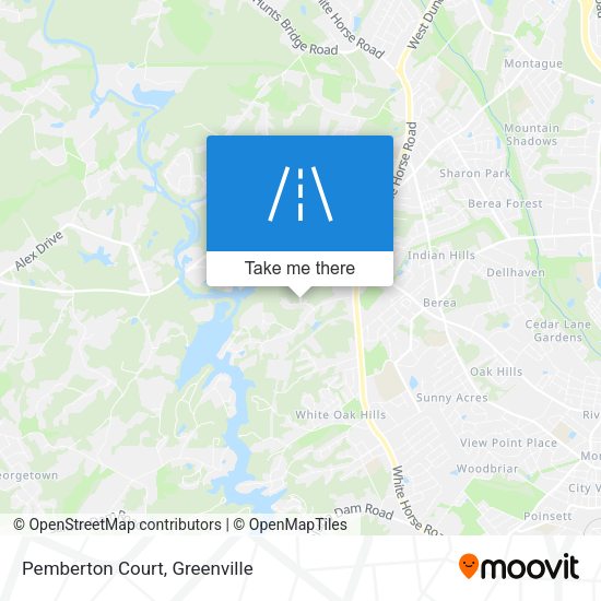 Mapa de Pemberton Court