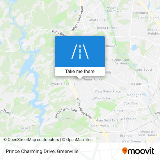 Mapa de Prince Charming Drive
