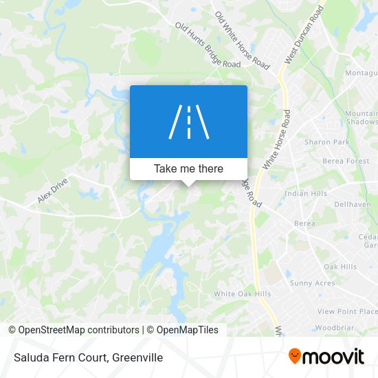Mapa de Saluda Fern Court