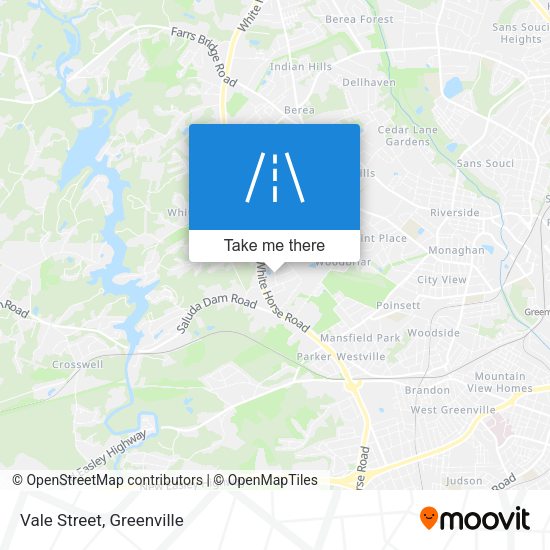 Vale Street map