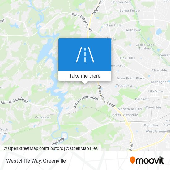 Westcliffe Way map