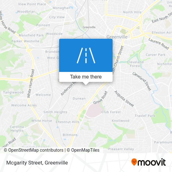 Mcgarity Street map