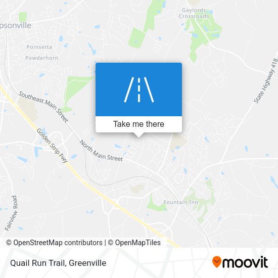 Mapa de Quail Run Trail