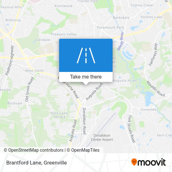Mapa de Brantford Lane