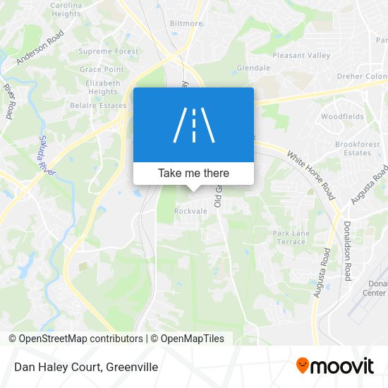 Dan Haley Court map