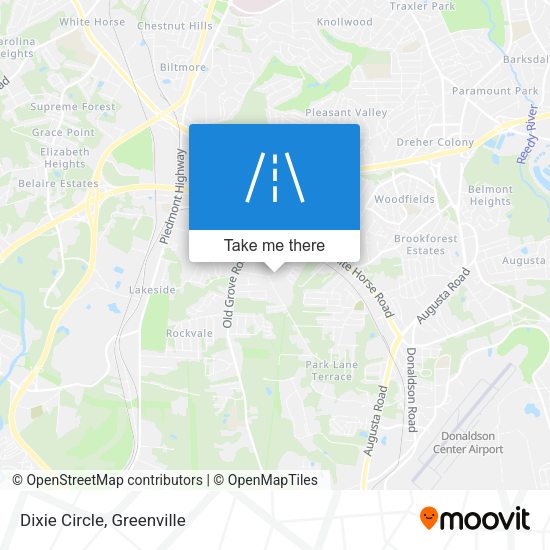 Mapa de Dixie Circle