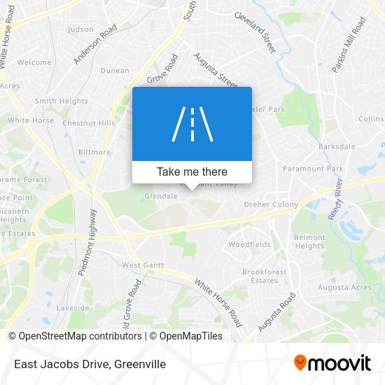 East Jacobs Drive map