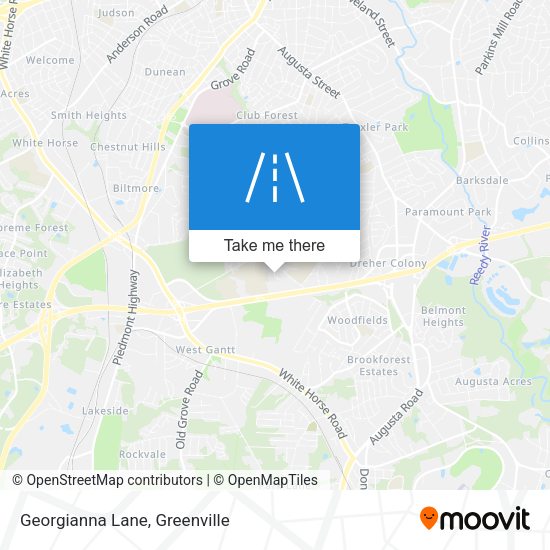 Georgianna Lane map