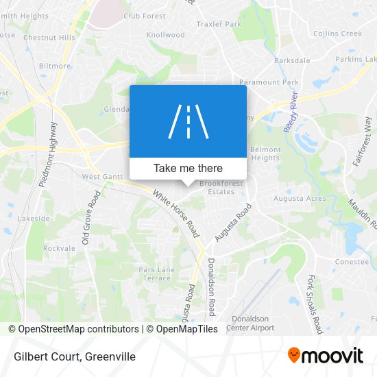 Mapa de Gilbert Court