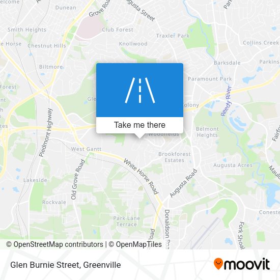 Glen Burnie Street map