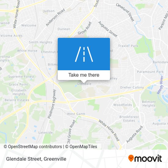 Mapa de Glendale Street