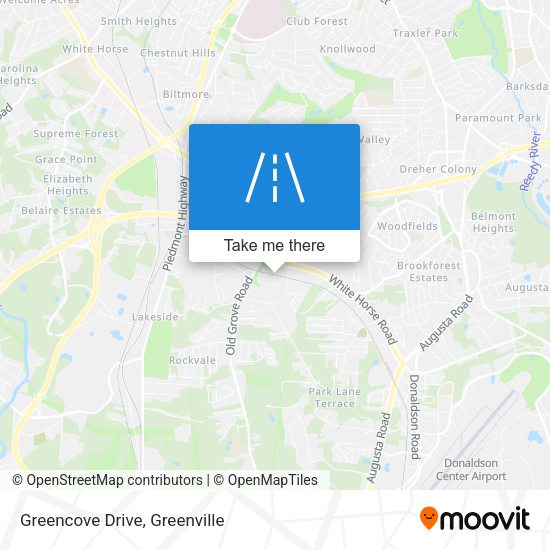 Mapa de Greencove Drive